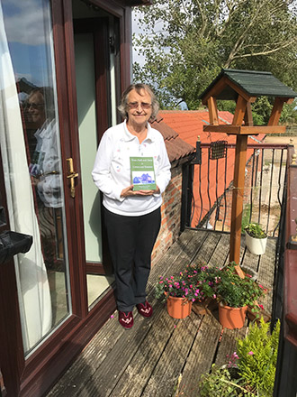 Jean Durnford with book