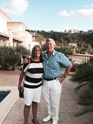 Ron with his wife Carolyn