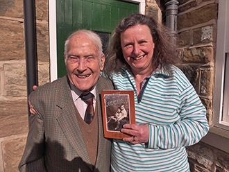 Charles Tate with his daughter Philippa